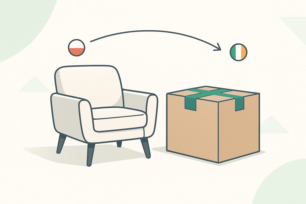 Shopping from Poland Delivered to Ireland