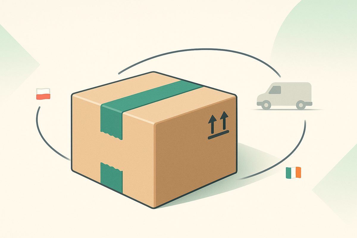 How Much Does It Cost to Send a Parcel Poland ↔ Ireland?